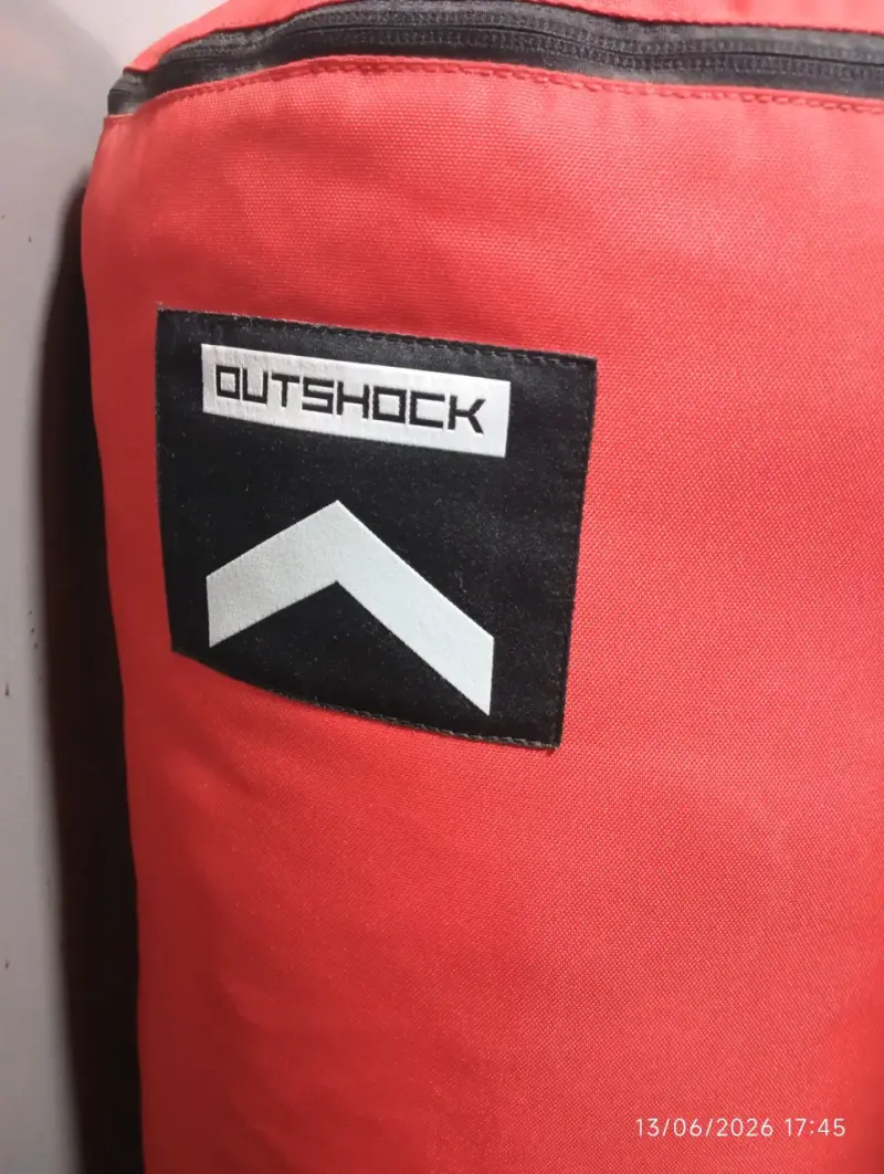 Saco de boxeo rojo OUTSHOCK - 3