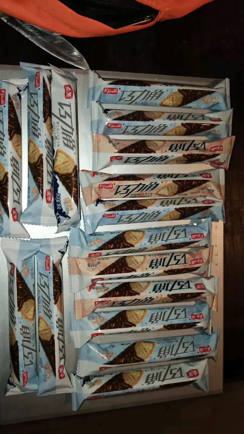 Set de galletas cubiertas de chocolate