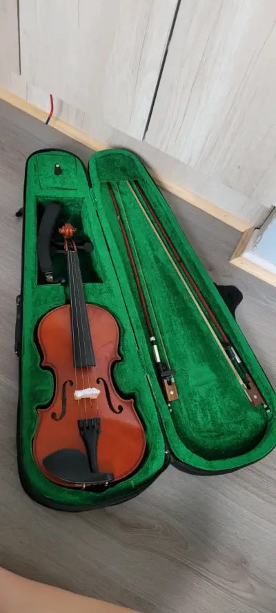 Violín  3/4 con estuche verde - miniatura 1