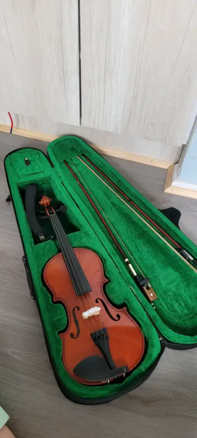 Violín  3/4 con estuche verde - miniatura 2