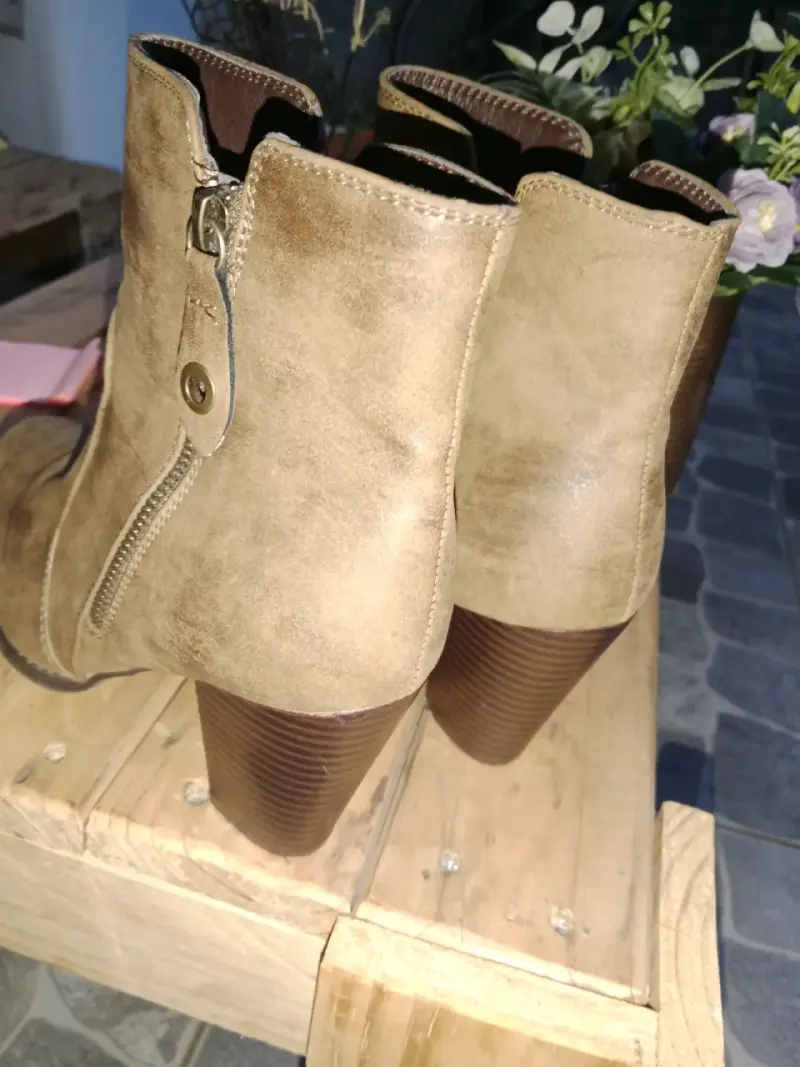 Botas de cuero marrón - 3