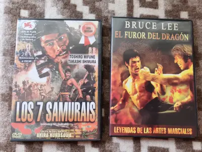 Películas DVD Los 7 Samuráis y El Furor del Dragón - miniatura 1