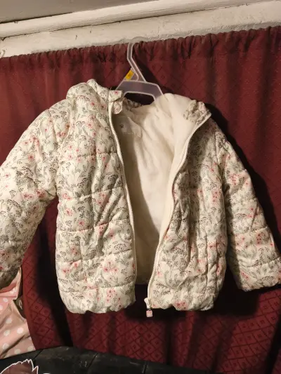 Chaqueta acolchada niña 36 meses - miniatura 2