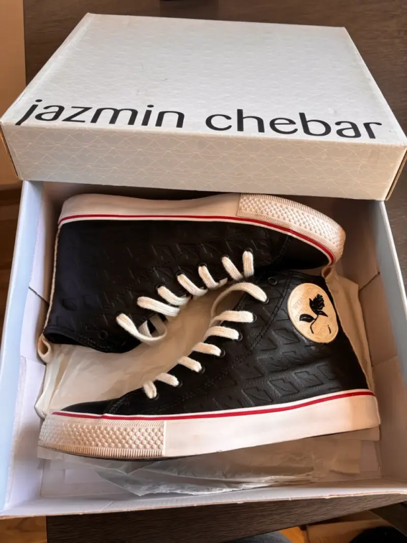 Zapatillas negras Jazmín Chebar - 3
