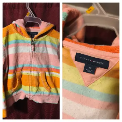 Polerón infantil rayado Tommy Hilfiger - miniatura 1