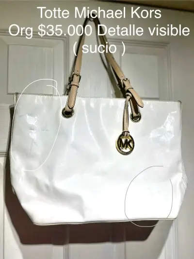 Bolso blanco Michael Kors - miniatura 1