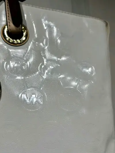 Bolso blanco Michael Kors - miniatura 3