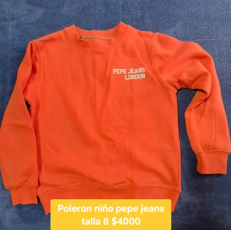 Polerón niño talla 8 - 2