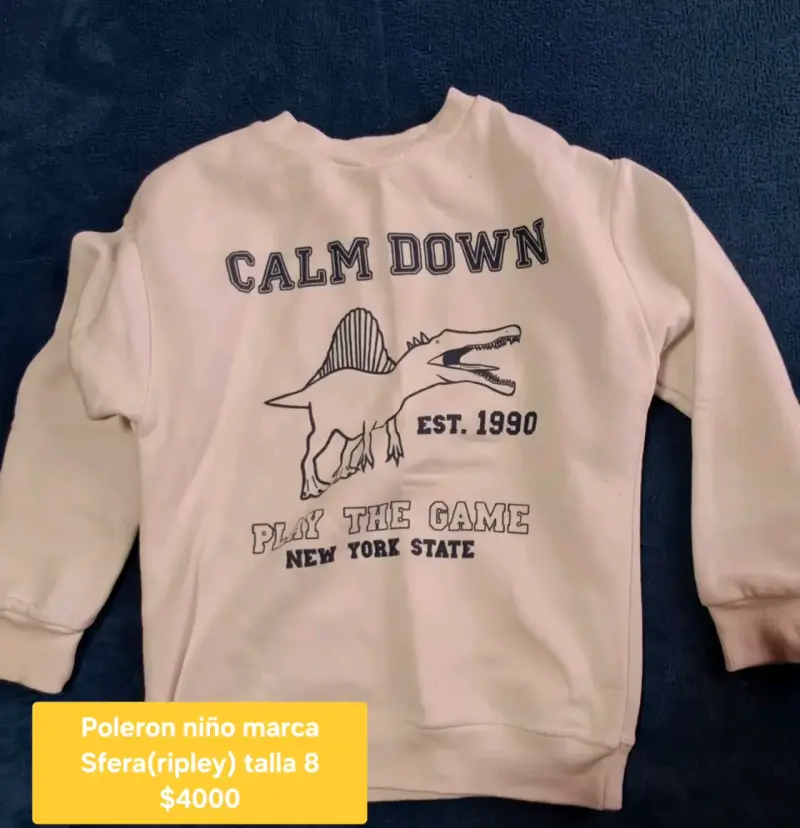 Polerón niño talla 8 - 3