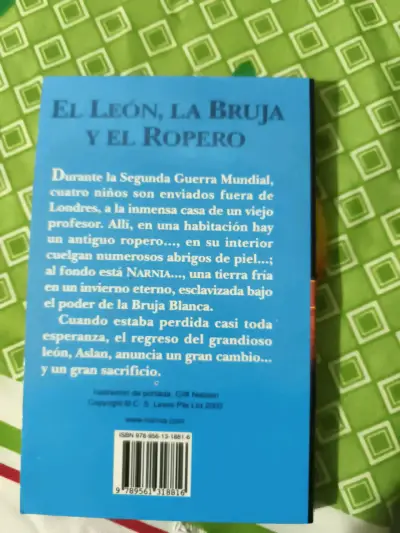 Libro Las Crónicas de Narnia en español - miniatura 2