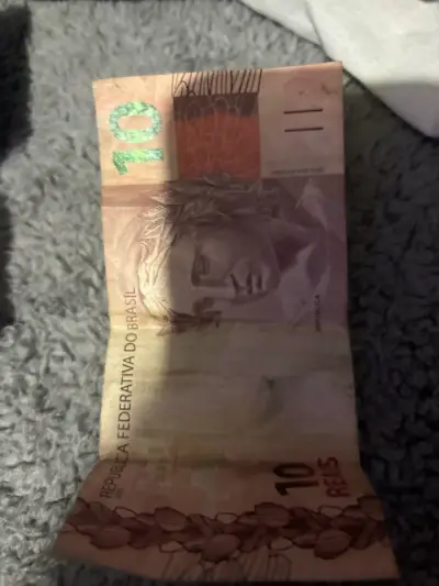 Billete 10 reales Brasil - miniatura 1