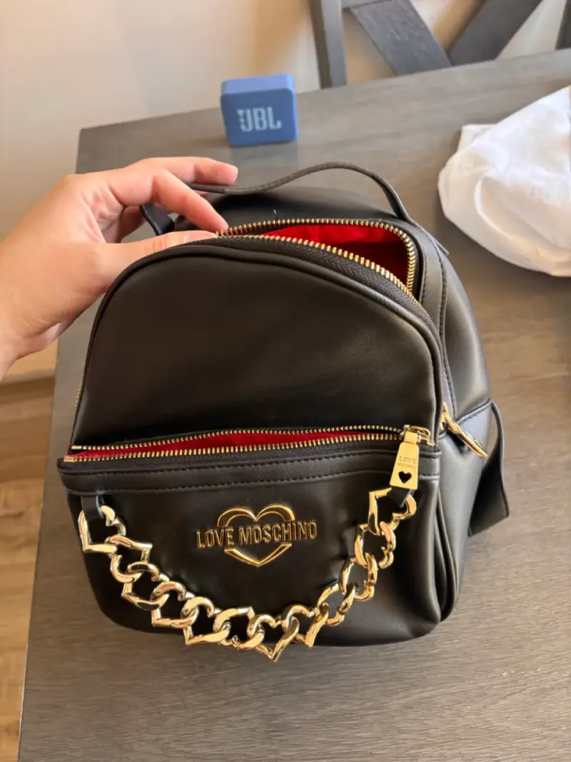 Mochila Love Moschino negra - 4