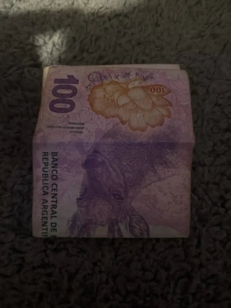 Billete 100 pesos argentinos usado - 4