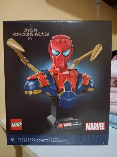 Busto Lego Iron Spider-Man - miniatura 1