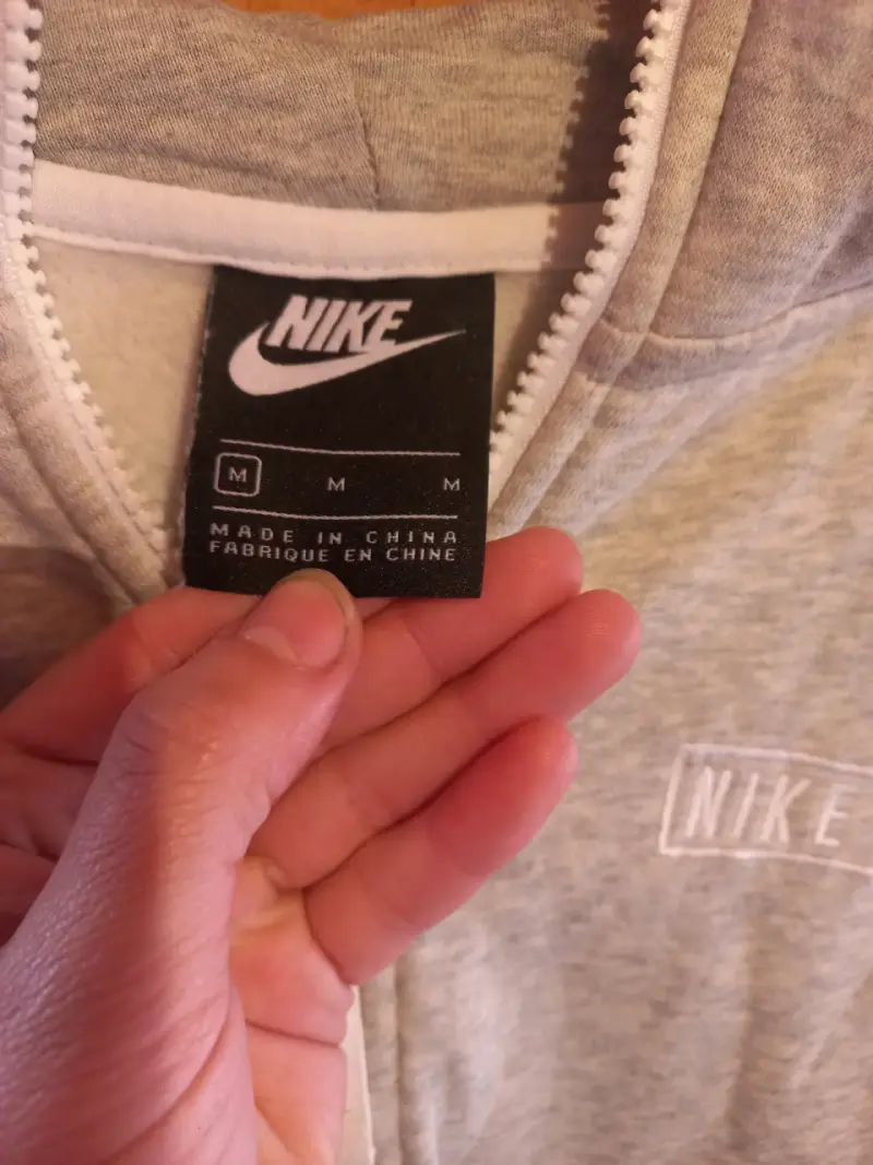 Polerón gris Nike Air con capucha - 2