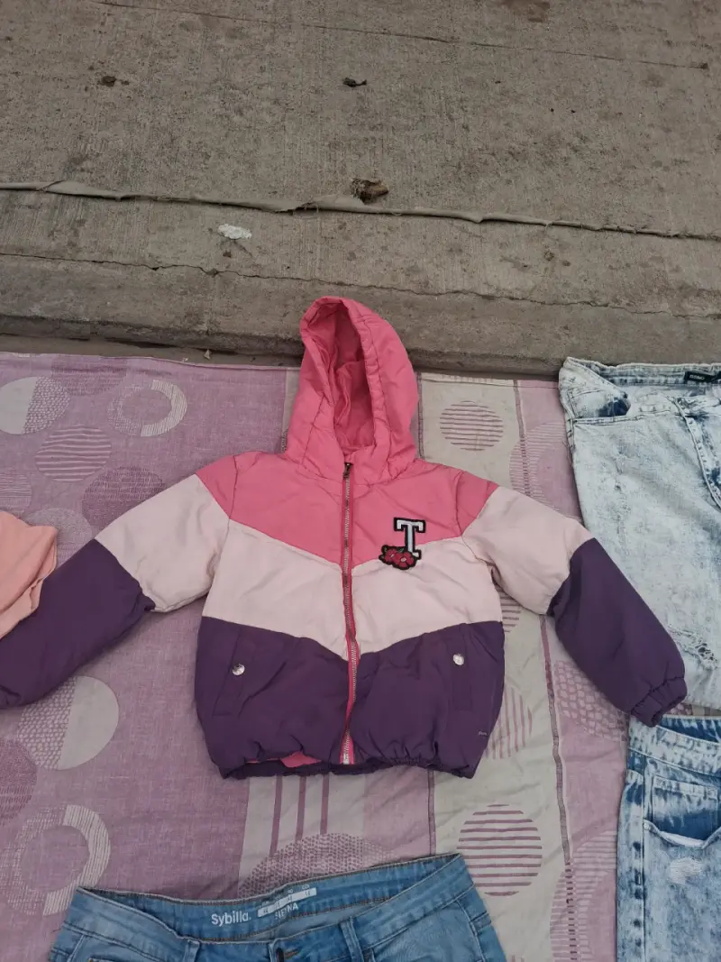 Chaqueta infantil multicolor