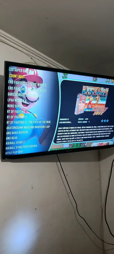 Control arcade retro con personajes - miniatura 4