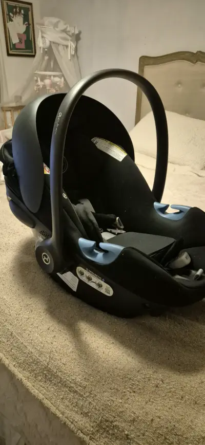 Silla de auto Cybex + Base  para bebé negra - miniatura 2