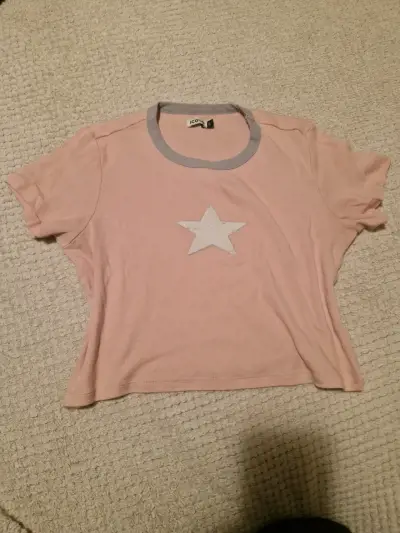 Top rosa con estrella - miniatura 1