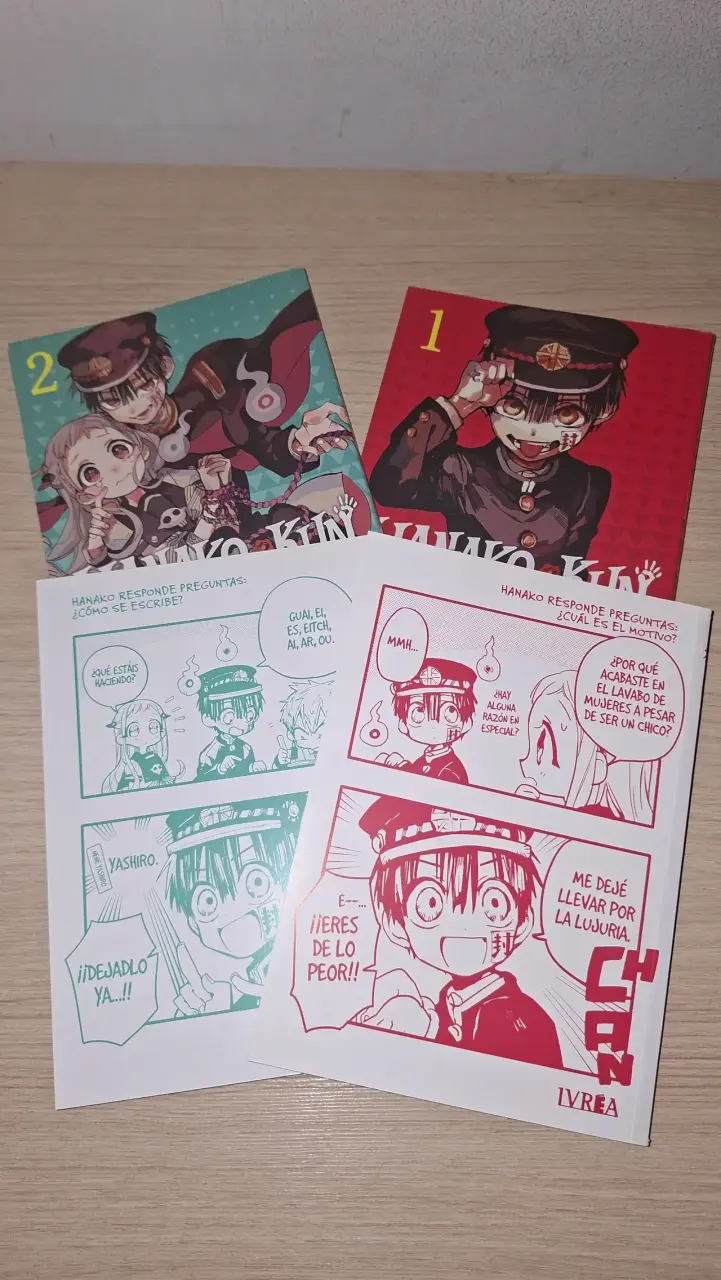 Mangas Hanako-kun volúmenes 1 y 2 - 3
