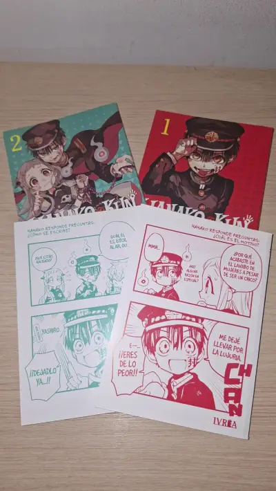 Mangas Hanako-kun volúmenes 1 y 2 - miniatura 3