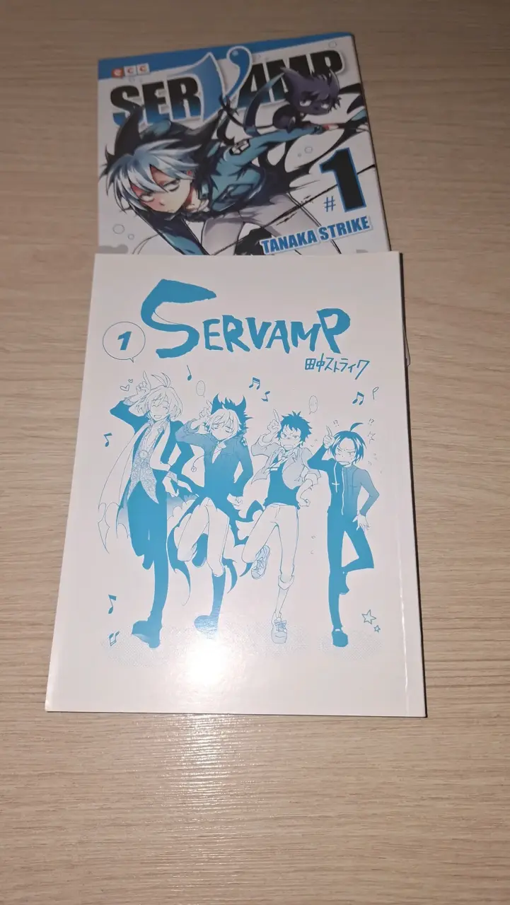Manga Servamp Volúmen 1 - 3