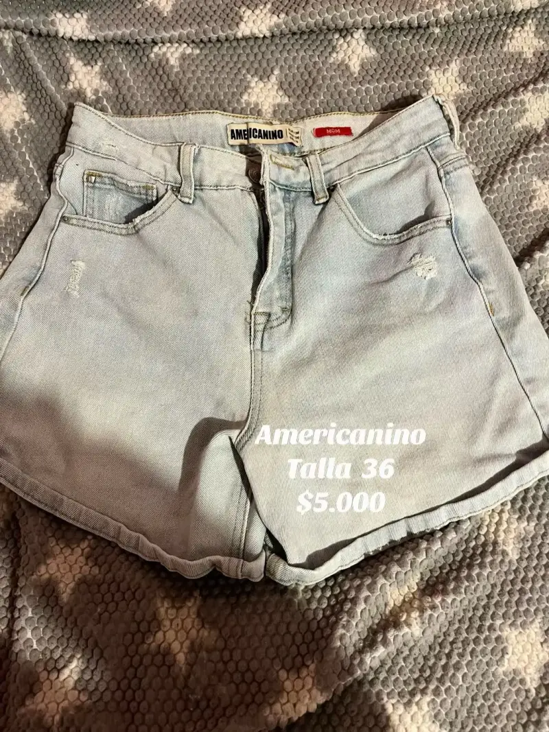 Shorts de mezclilla Americanino - 1