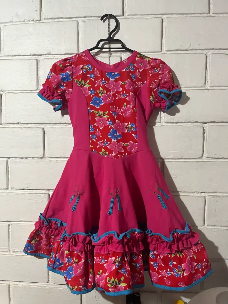 Vestido folclórico infantil - 1
