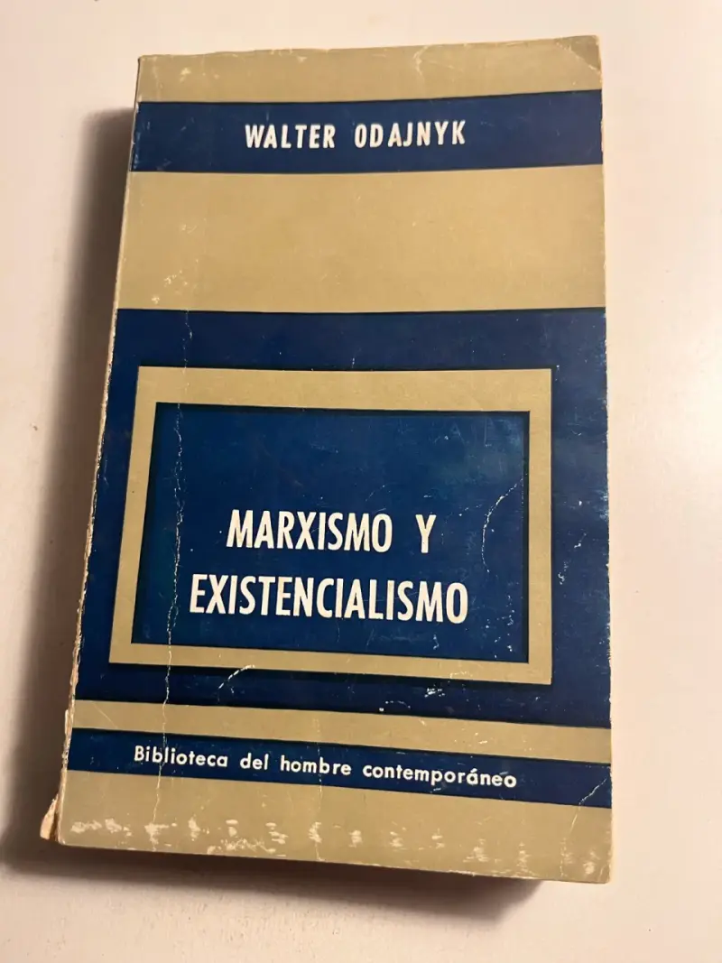 Libro Marxismo y Existencialismo - 1