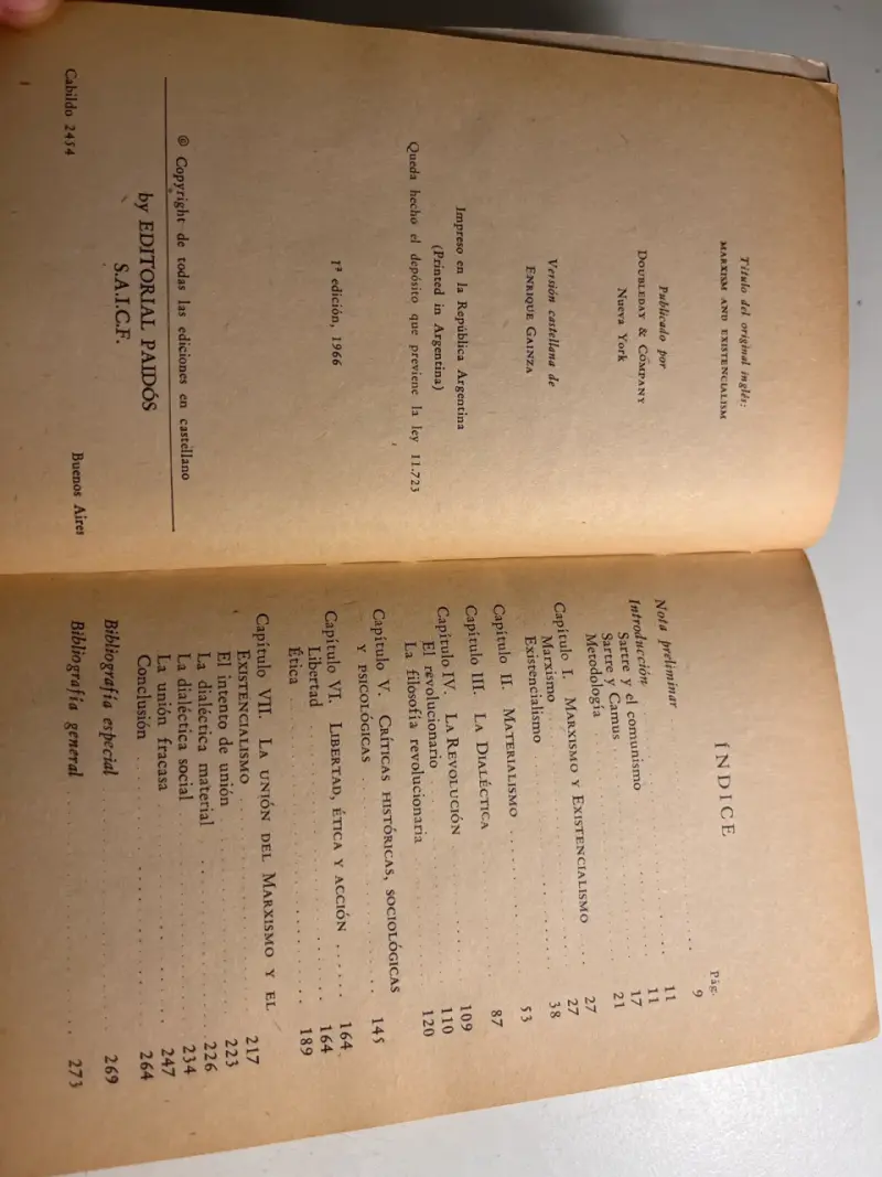 Libro Marxismo y Existencialismo - 6