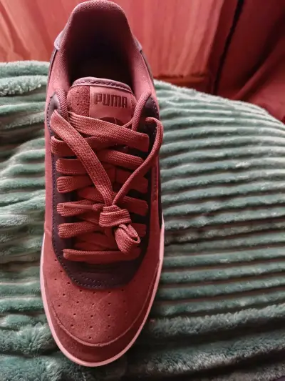 Zapatillas Puma marrón y negro - miniatura 2