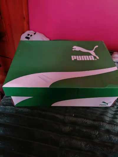 Zapatillas Puma marrón y negro - miniatura 4