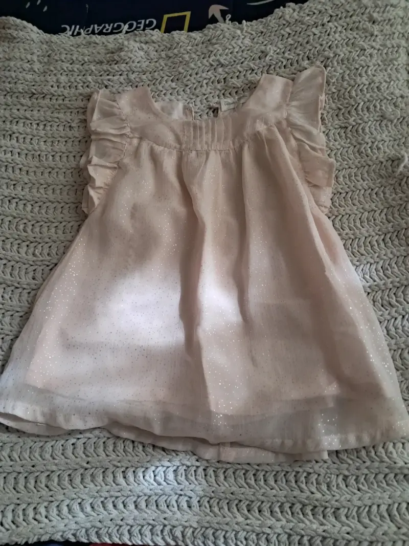 Vestido floral para niña - 5