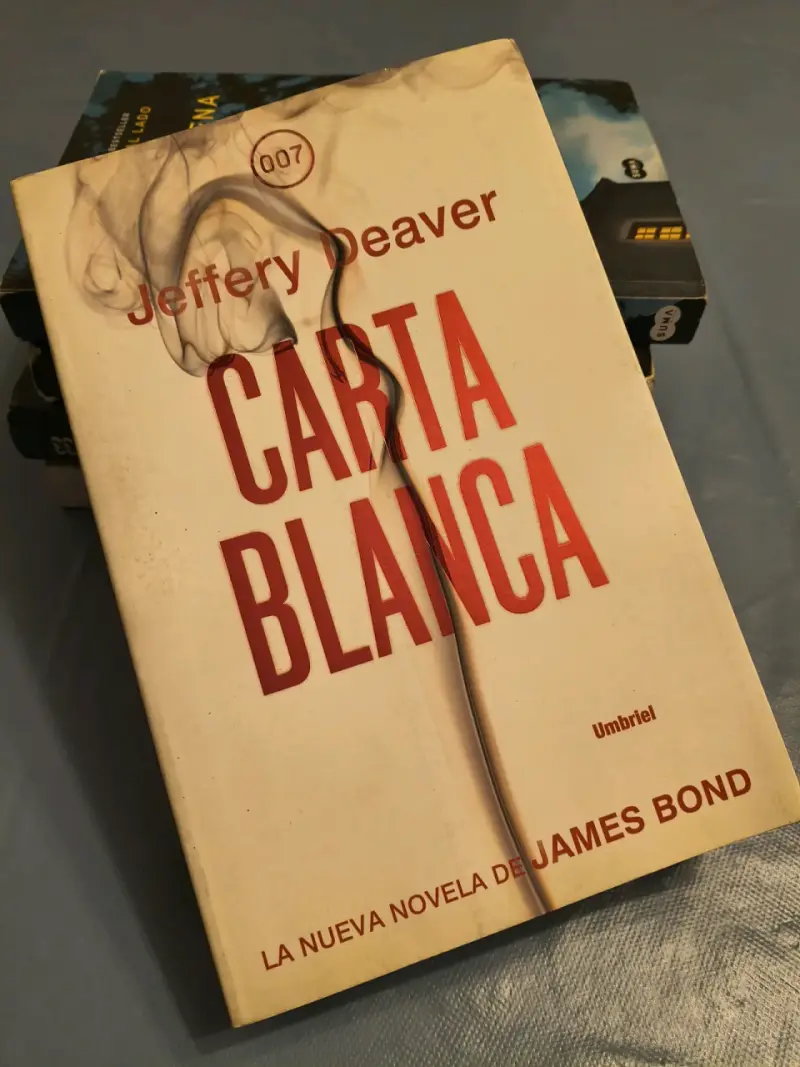 Libro Carta Blanca de Jeffery Deaver
