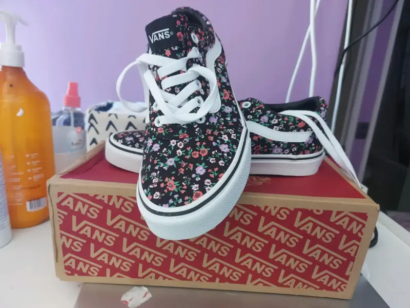 Zapatillas VANS floreadas - 4