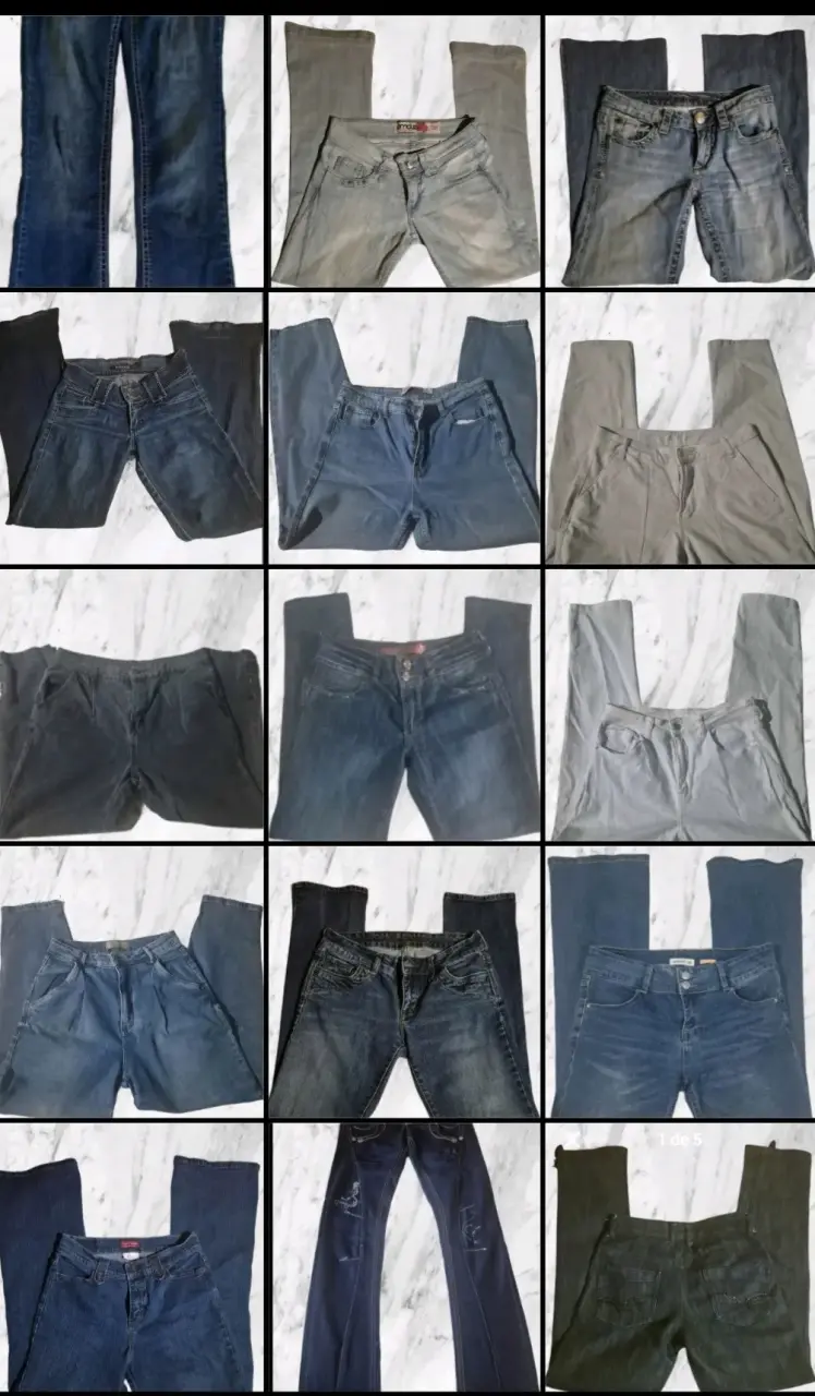 Lote de jeans variados