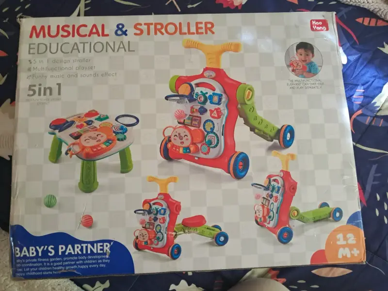 Andador musical educativo 5 en 1 - 1