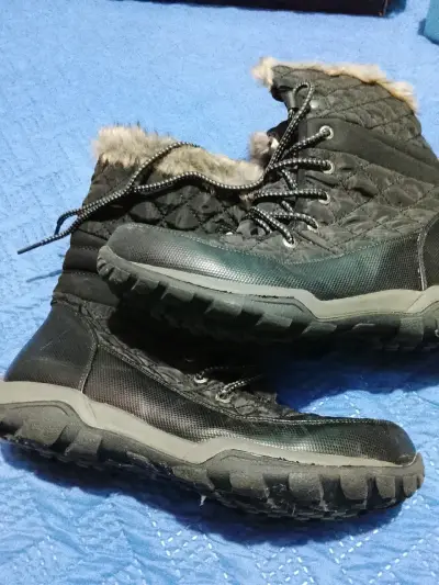 Botas de invierno negras con forro - miniatura 3