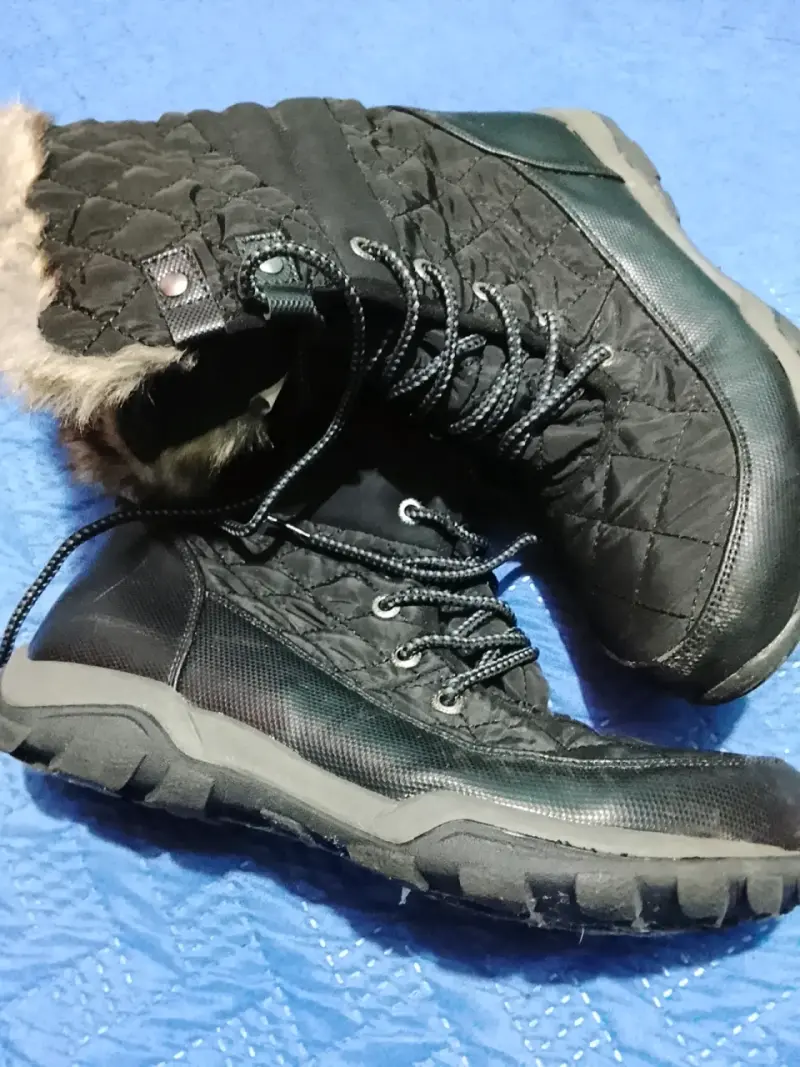 Botas de invierno negras con forro - 4