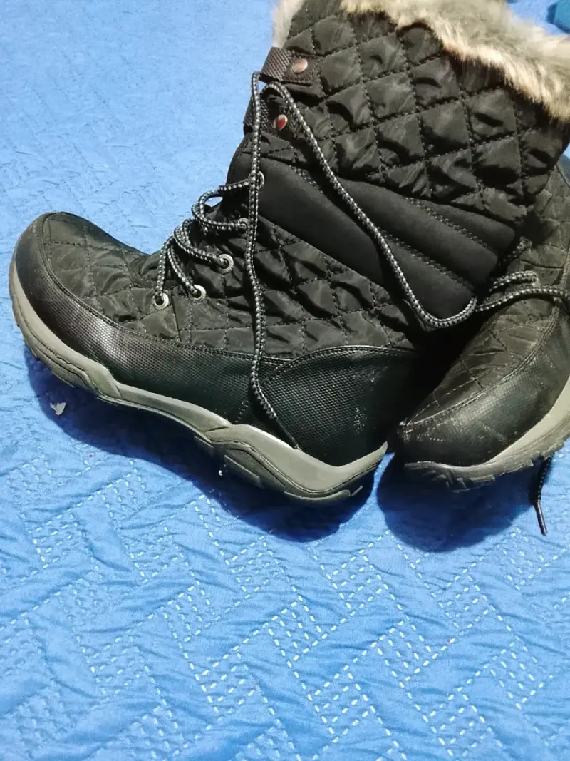 Botas de invierno negras con forro - 5
