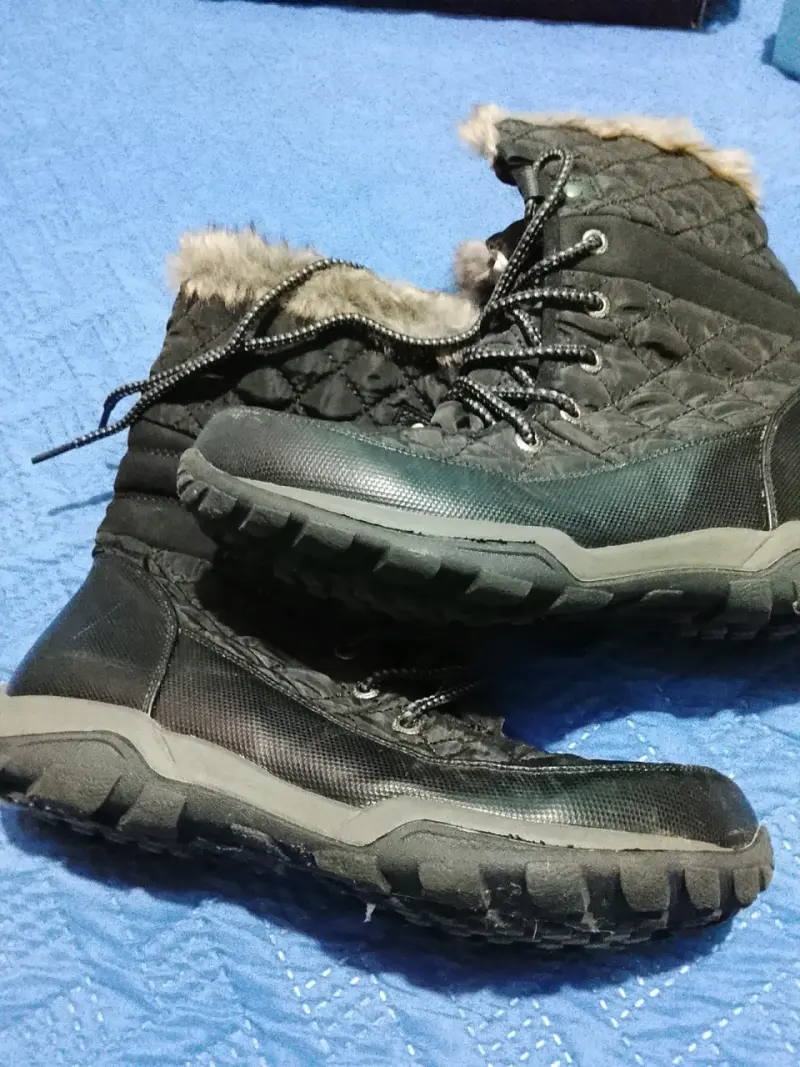 Botas de invierno negras con forro - 6