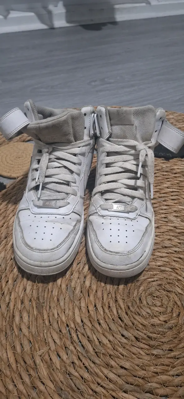 Zapatillas blancas altas - 2