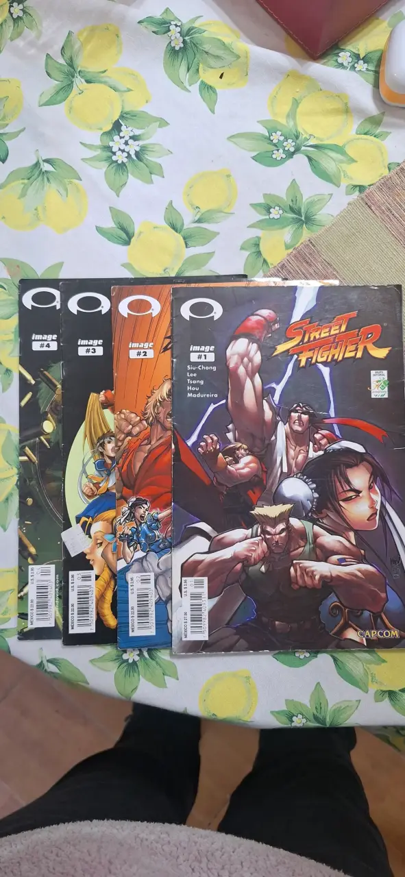 Colección comics Street Fighter