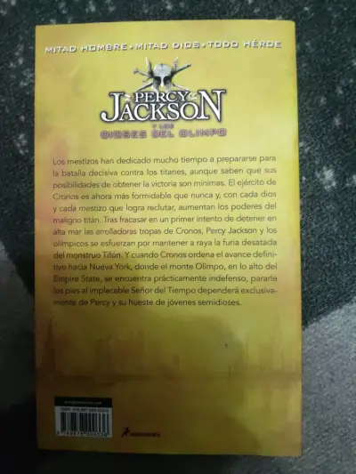 Libro Percy Jackson: El último héroe del Olimpo - miniatura 2
