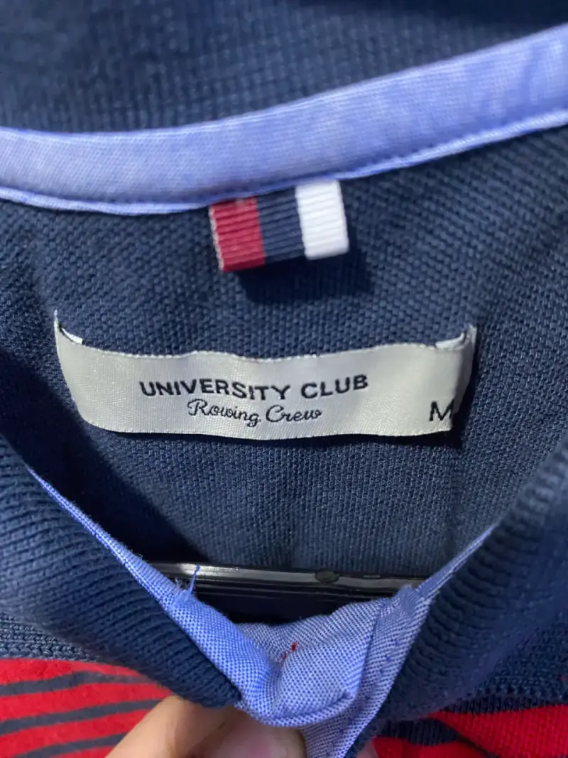 Polo University Club - Roja Rayada | Talla M - 3