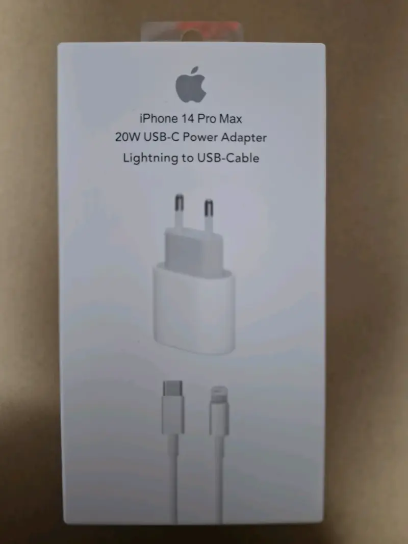 Cargador y cable iPhone 14 Pro Max - 2