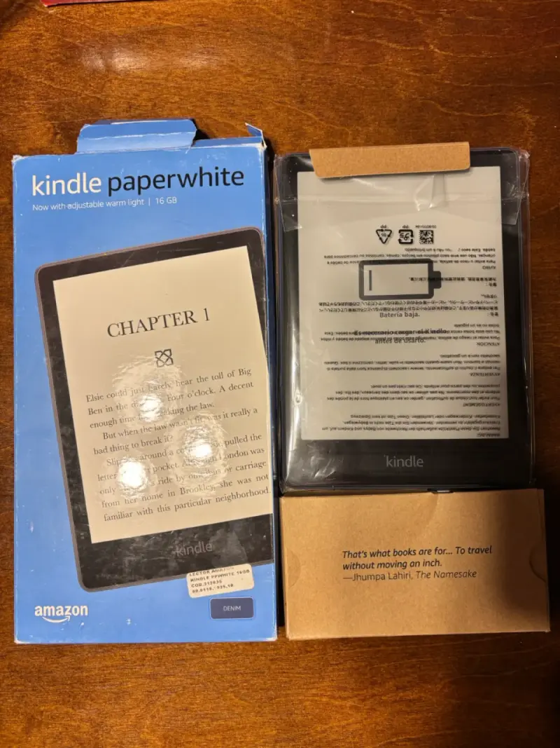 Kindle Paperwhite 16GB con caja