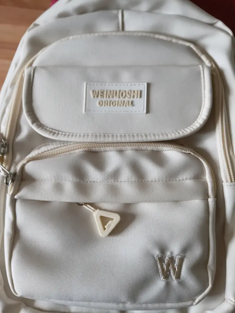 Mochila blanca Weinuoshi - 1