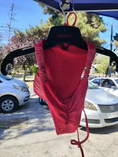 Bikini negro con detalles brillantes - miniatura 3