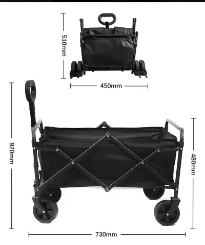 Carro plegable de transporte - miniatura 2